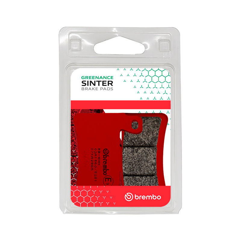 Kawasaki ZX-6R Brake Pads - Front - Brembo OE Powersports - Sinter - `13-`18